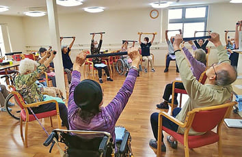 トレーニング風景